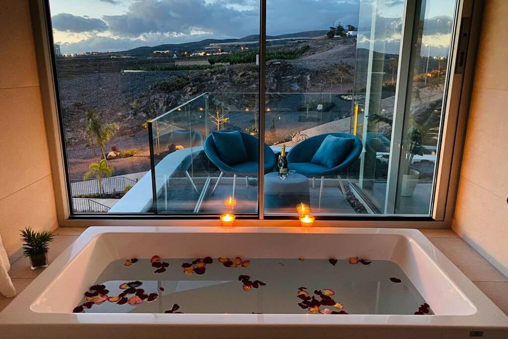 Luxury Villa - New Building With Panoramic Sea View Costa Adeje  Eksteriør bilde